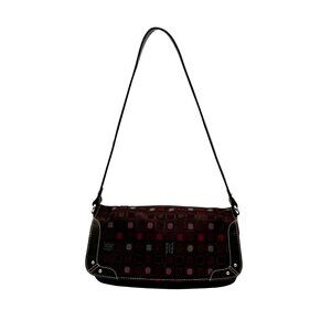 Liz & CO Brown Fabric Shoulder Bag